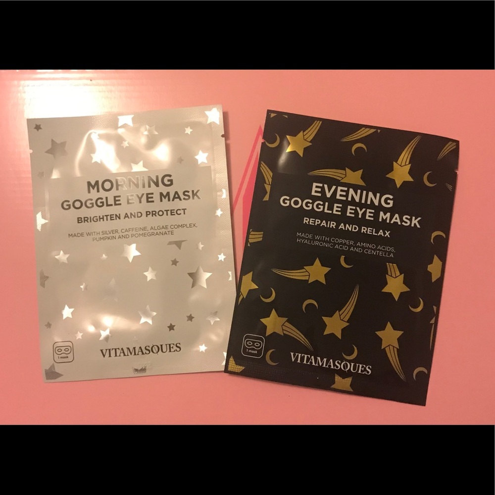 Duo Pack: Morning and Evening Eye Goggle Masks